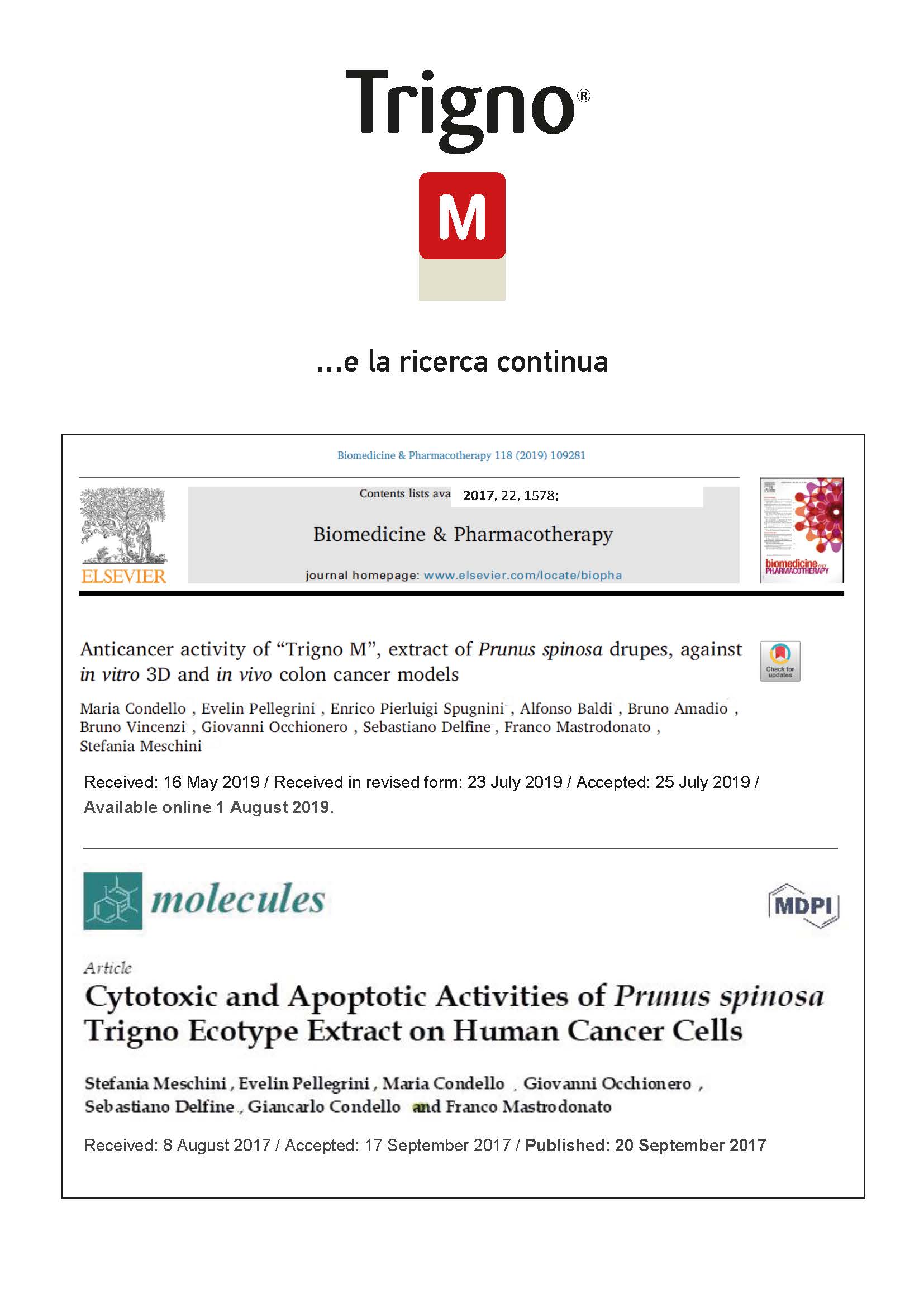 Cytotoxic and Apoptotic Activities of Prunus spinosa Trigno Ecotype Extract on Human Cancer Cells